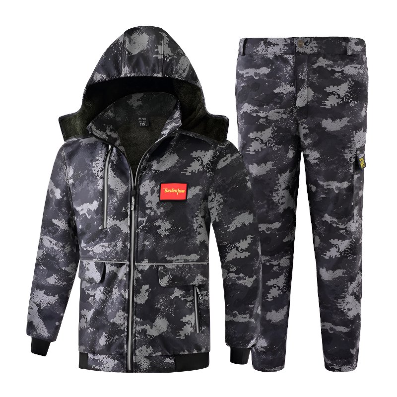 メンズ屋外作業服厚く暖かい防水防風作業服ジャケットとベルベット作業服 メンズ屋外作業服厚く暖かい防水防風作業服ジャケットとベルベット作業服