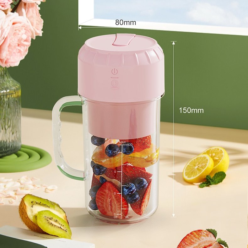 ポータブルミニブレンダー充電式小型ジューサージュースカップジューサー
