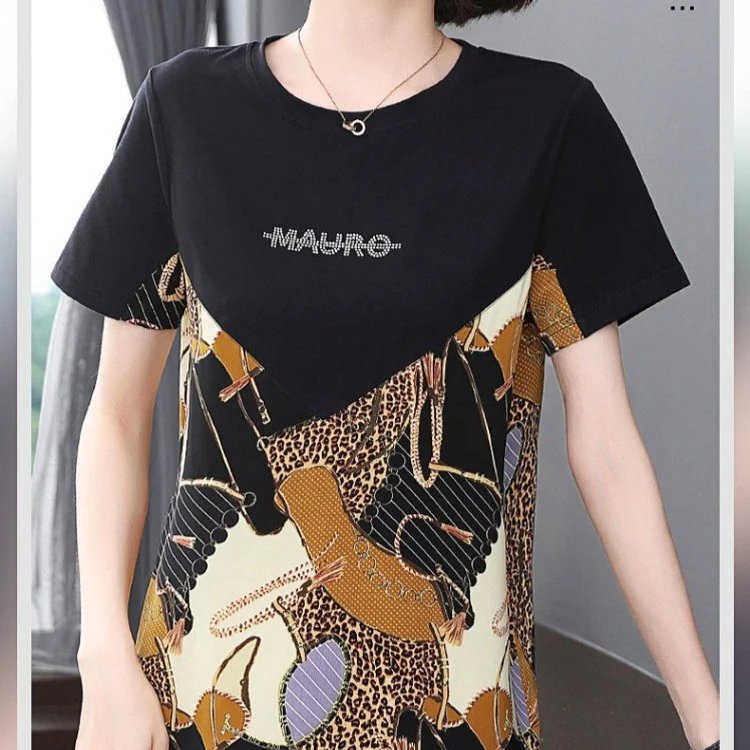 女性半袖カーディガン丸首修身カーディガン