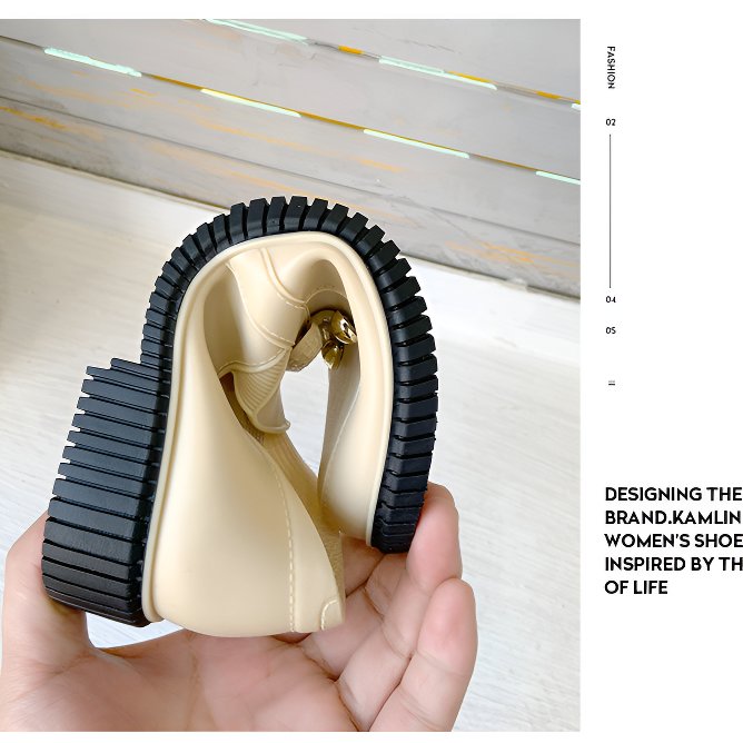 レディース防水滑り止めゼリーサンダルカジュアルレインブーツロートップシングルシューズプラスチックサンダル