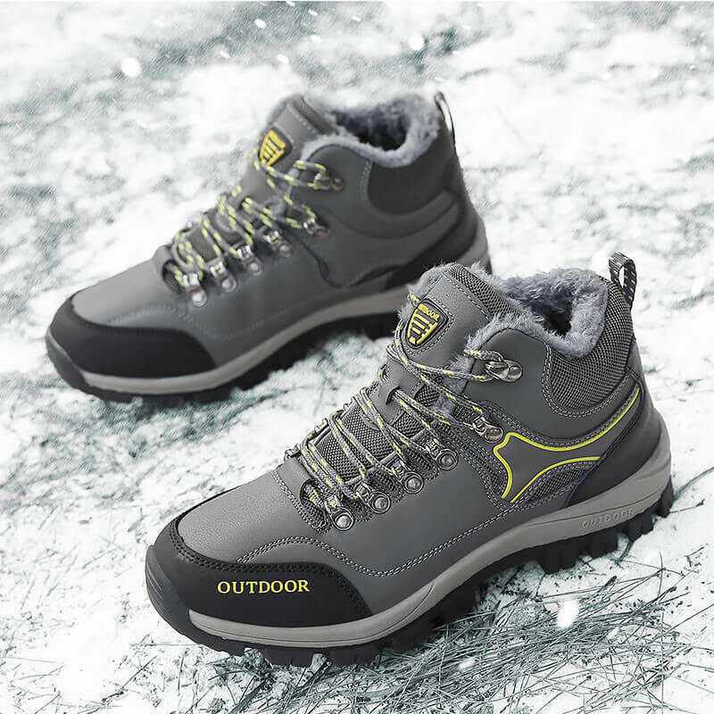 メンズ ベルベットの暖かいスポーツです  シューズ ハイトップ アウトドア ハイキング シューズ 冬 大きいサイズ メンズ シューズ メンズ カジュアル アウトドア ハイキング スニーカー