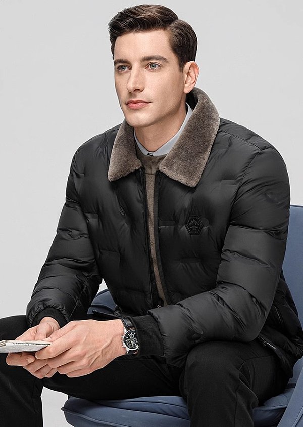 ダウンジャケット メンズ 中綿ジャケット コート ファー襟 冬コート 厚手 シンプル ビジネス 防寒ジャケット ショートジッパージャケット 無地 ショート カジュアル スリムフィット メンズ ファッション デイリー アウトドア 暖かい