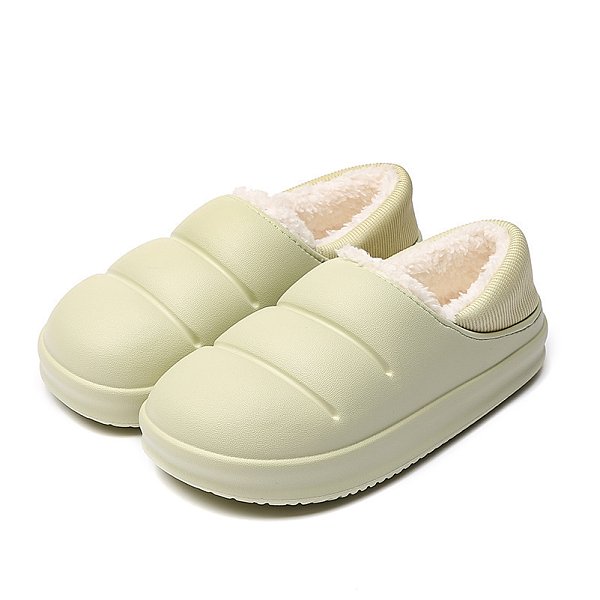 カップルの屋内防水綿スリッパバッグかかとの感触が暖かい秋と冬の綿スリッパ自宅監禁特別な綿スリッパ