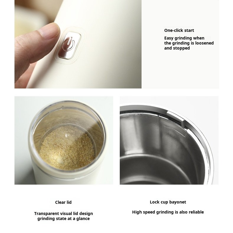 Home small electric grinder grains ultrafine milling machine powdering machine pulverizer tools