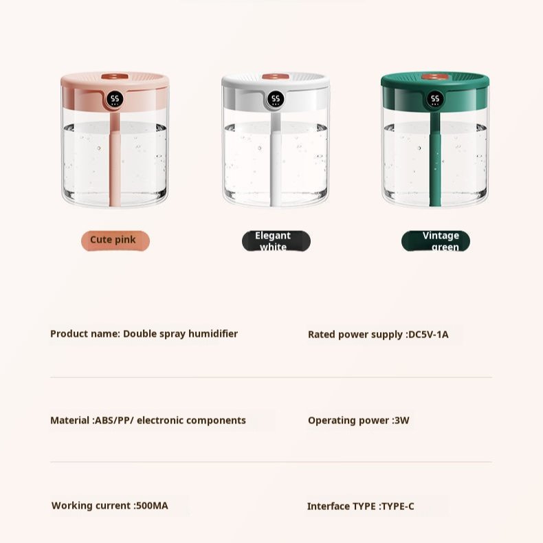 Usb humidifier mini portable detachable household humidification small desktop air humidifier