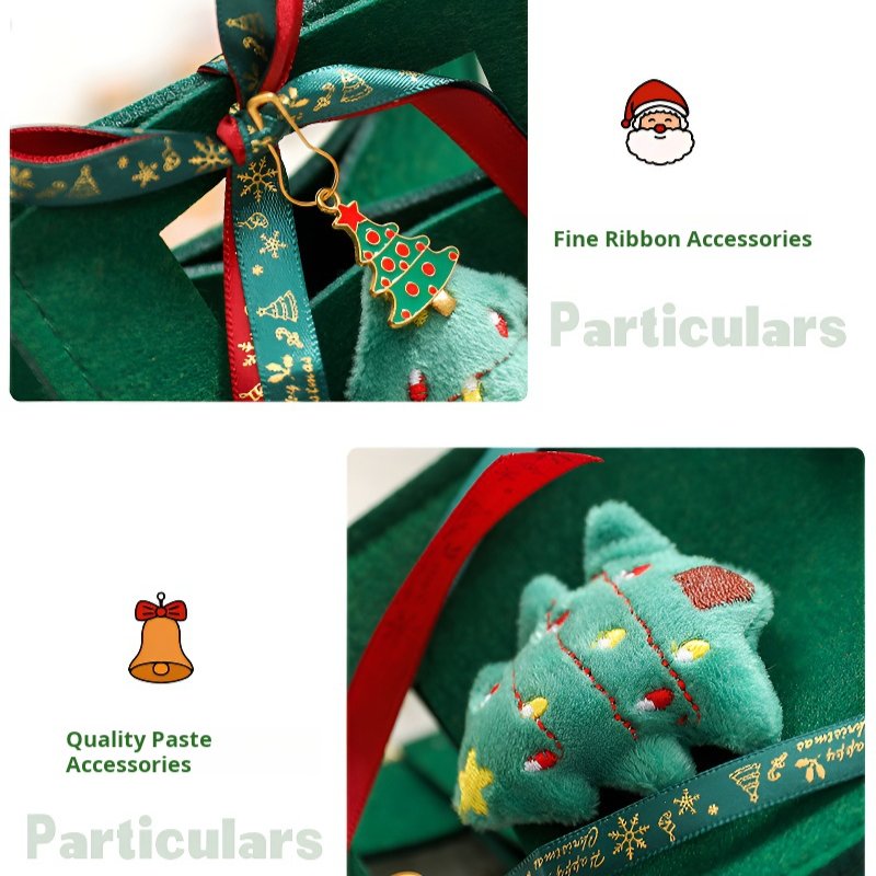 Portable Christmas Felt Packaging Bag Christmas Apple Gift Bag Christmas Tote Bag
