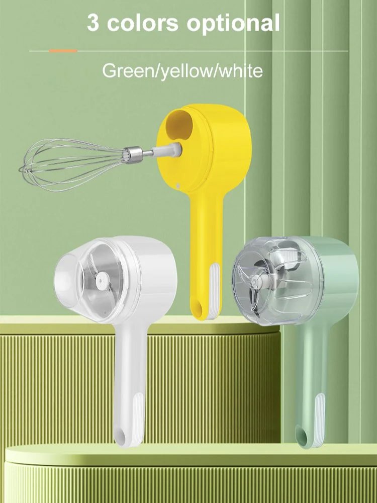 Electric Multifunctional Handheld Garlic Cutter/Chopper/Mincer/Egg Beater