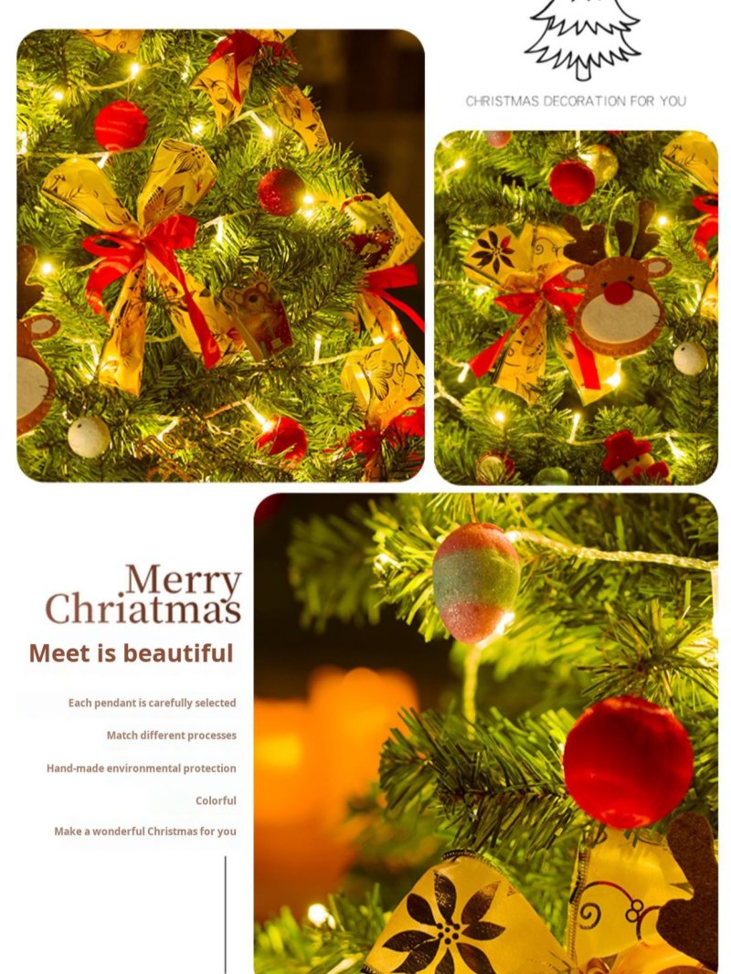 Christmas tree luminous ornaments