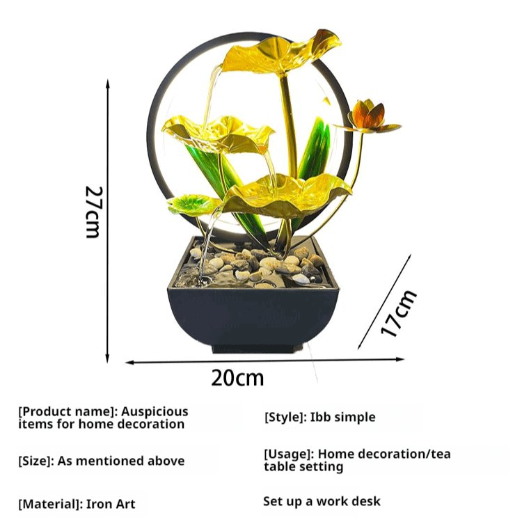 Light luxury home decorations